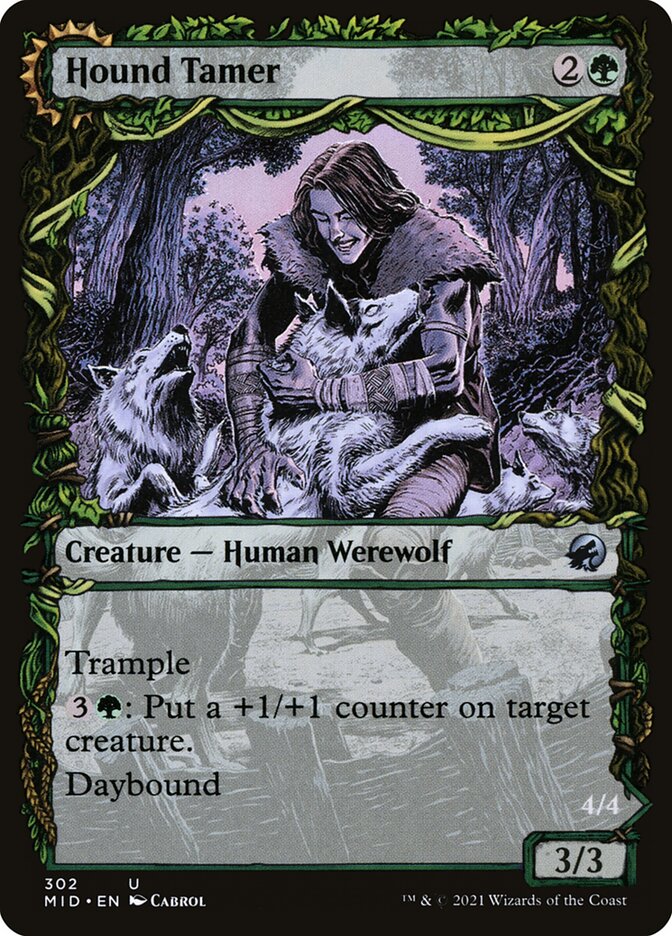 Hound Tamer // Untamed Pup (302) - Innistrad: Midnight Hunt (MID)