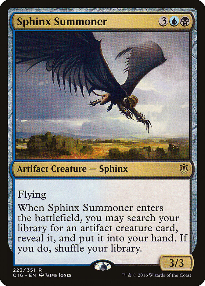 Sphinx Summoner (223) - Commander 2016 (C16)