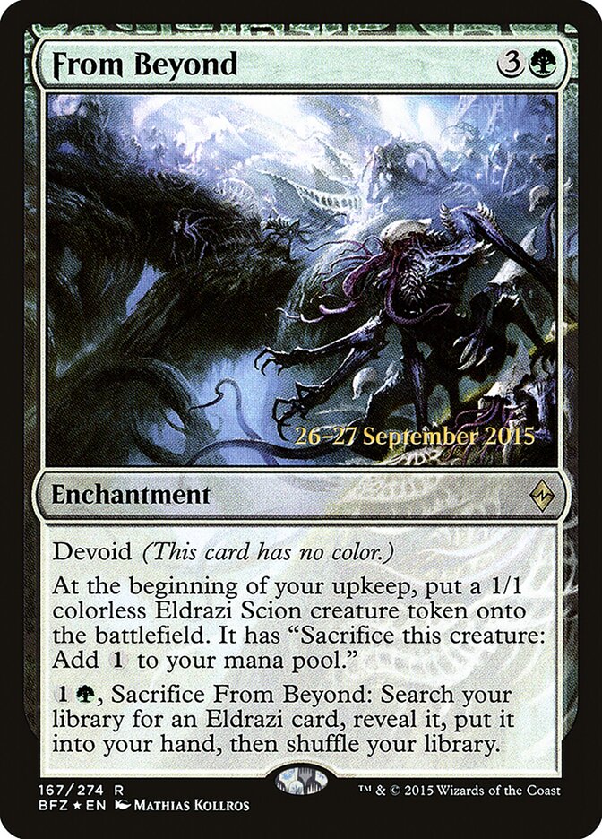 From Beyond (167s) - Battle for Zendikar Promos (PBFZ)