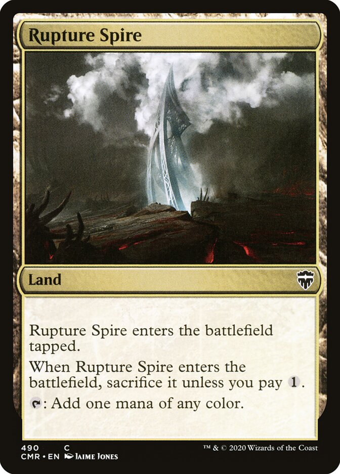 Rupture Spire (490) - Commander Legends (CMR)