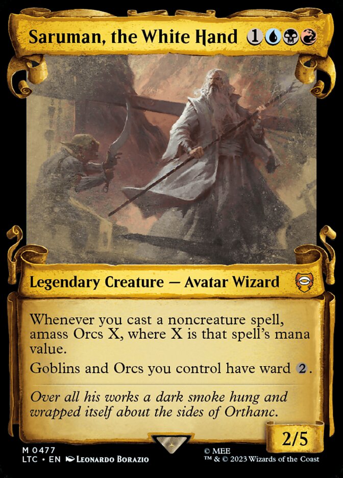 Saruman, the White Hand (477) - Tales of Middle-earth Commander (LTC)