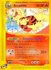 Arcanine (2) - Aquapolis (AQ)