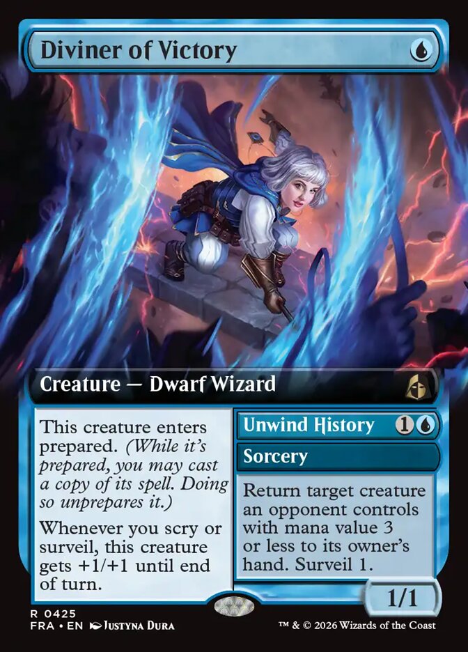 Diviner of Victory // Unwind History (425) - Reality Fracture (FRA)