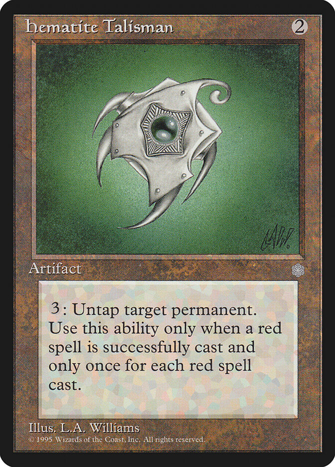 Hematite Talisman (320) - Ice Age (ICE)