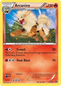 Arcanine (13) - Next Destinies (NXD)