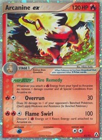 Arcanine ex (83) - EX Legend Maker (LM)