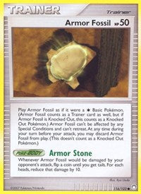 Armor Fossil (116) - Mysterious Treasures (MT)