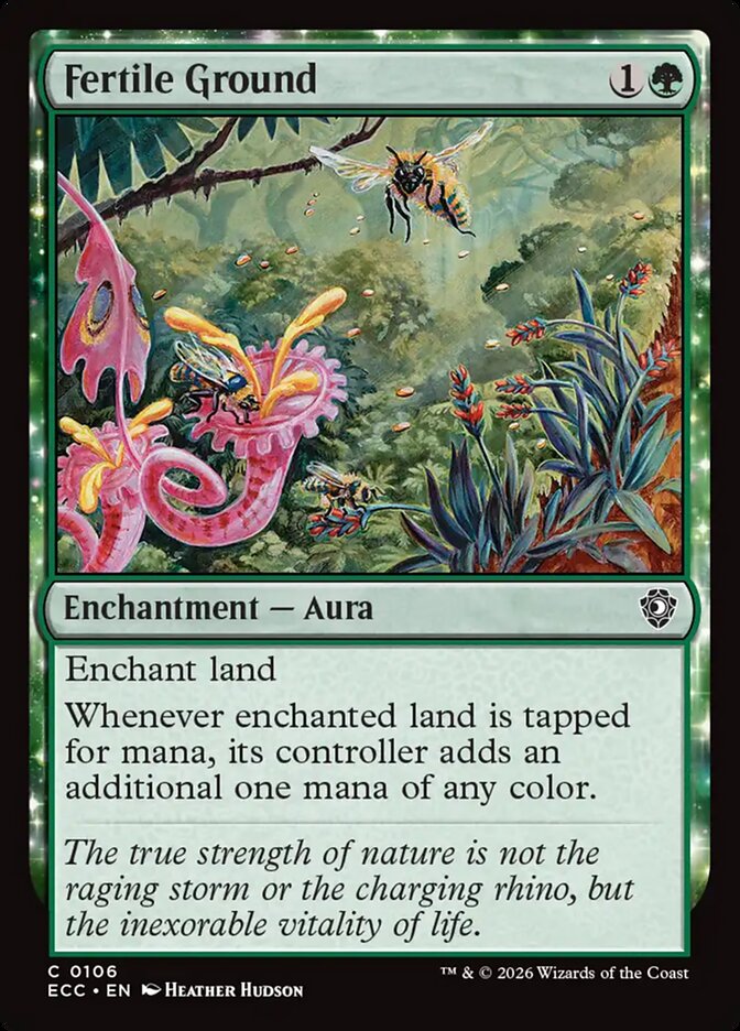 Fertile Ground (106) - Lorwyn Eclipsed Commander (ECC)