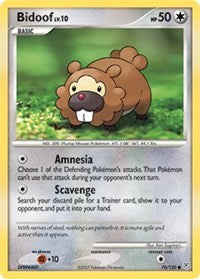 Bidoof (70) - Diamond and Pearl (DP)