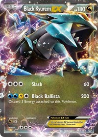 Black Kyurem EX (95) - Plasma Storm (PLS)
