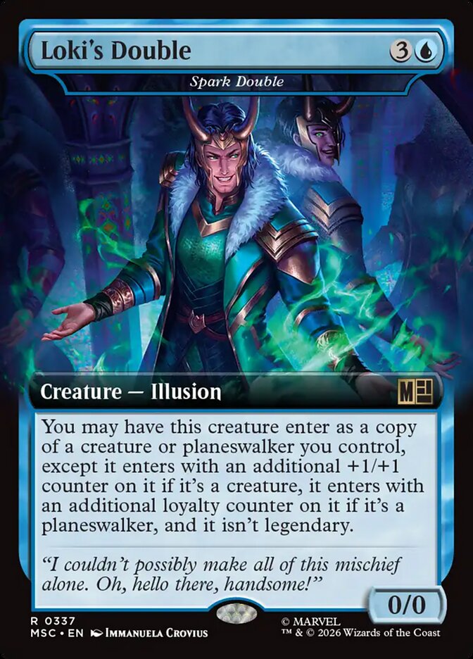Loki's Double - Spark Double (337) - Marvel Super Heroes Commander (MSC)