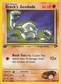 Brocks Geodude (68) - Gym Challenge (G2)