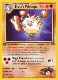 Brocks Primeape (35) - Gym Challenge (G2)