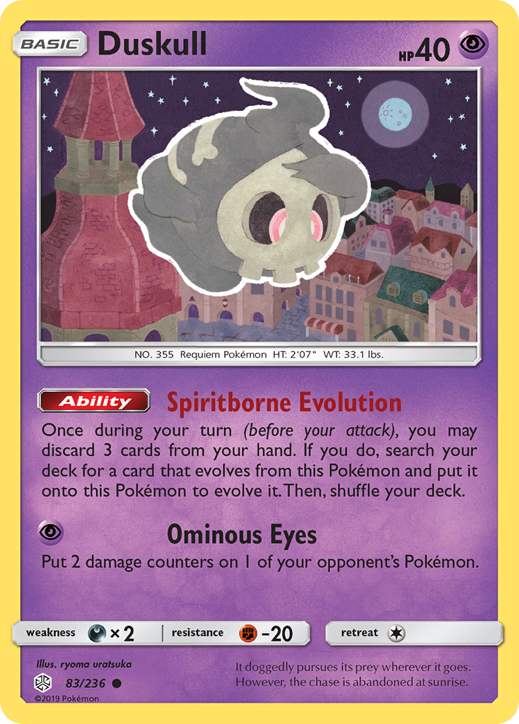 Duskull (83/236) - Cosmic Eclipse (CEC)
