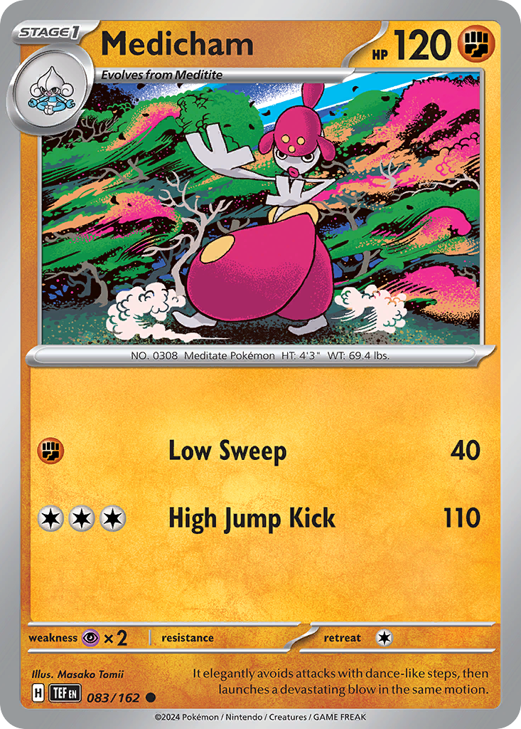 Medicham (83/162) - Temporal Forces (TEF)