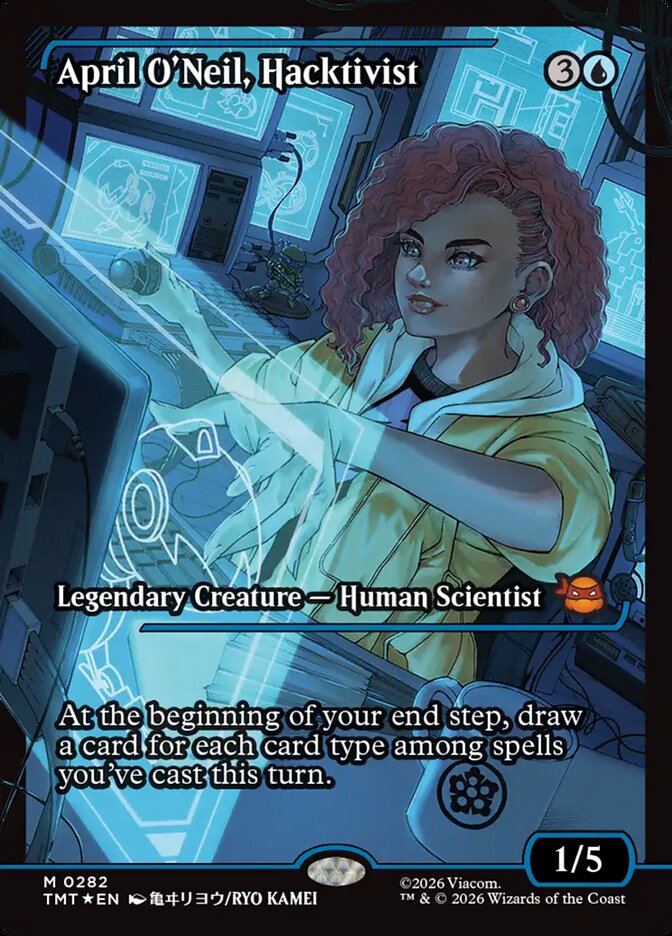 April O'Neil, Hacktivist (282) - Teenage Mutant Ninja Turtles (TMT)