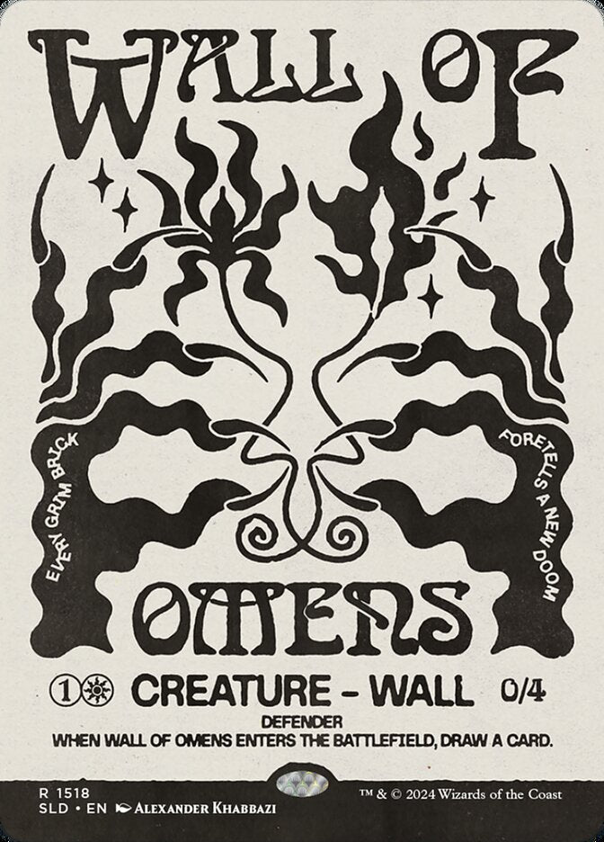Wall of Omens (1518) - Secret Lair Drop (SLD)