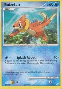 Buizel (1) - DP Trainer Kit: Manaphy & Lucario (PR)