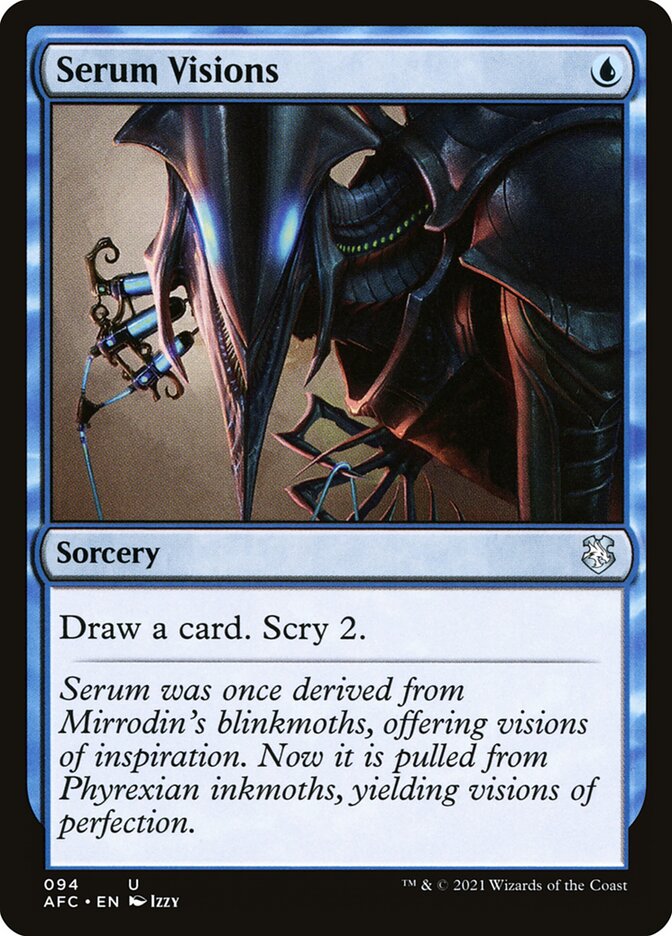 Serum Visions (94) - Forgotten Realms Commander (AFC)