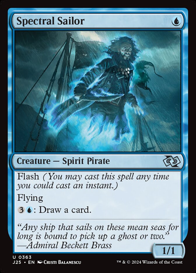 Spectral Sailor (363) - Foundations Jumpstart (J25)