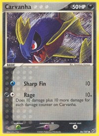 Carvanha (56) - EX Deoxys (DX)