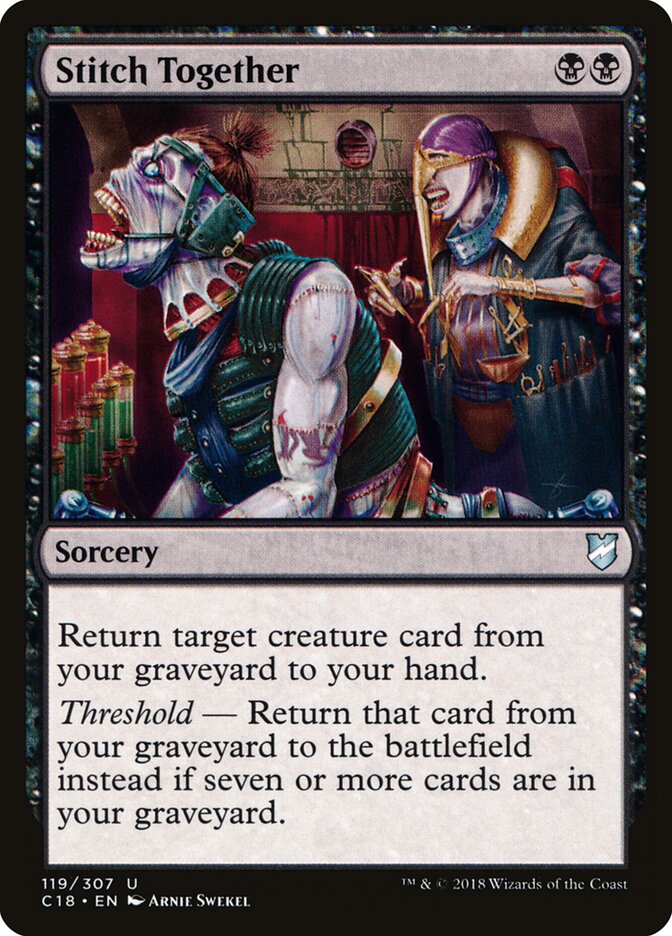 Stitch Together (119) - Commander 2018 (C18)