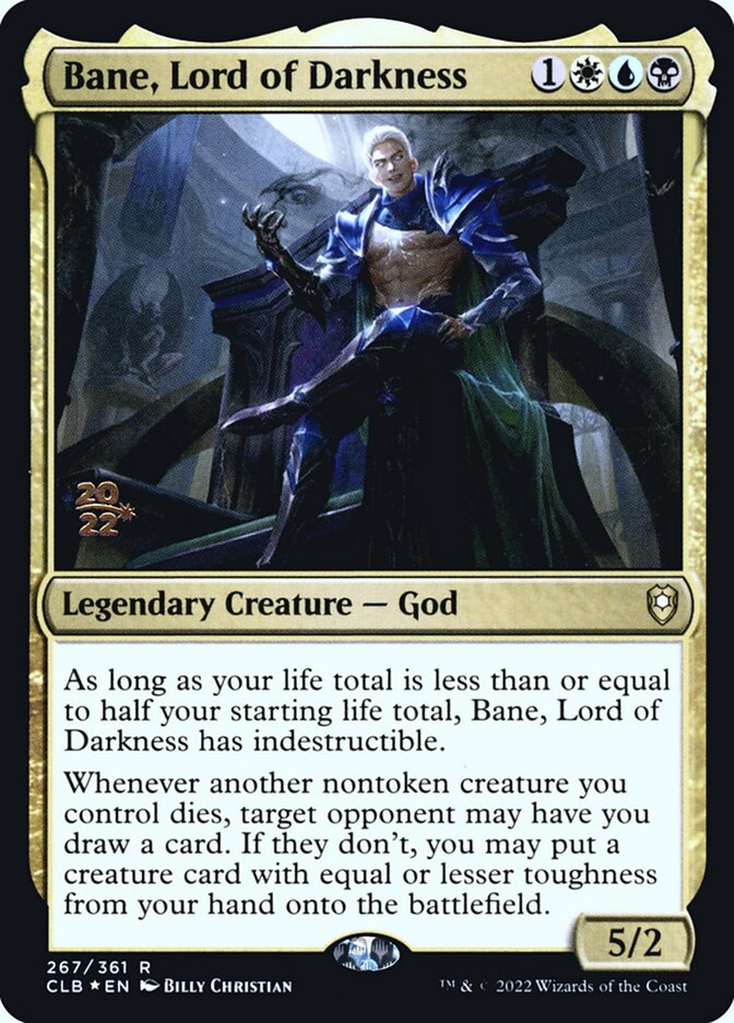 Bane, Lord of Darkness (267s) - Battle for Baldur's Gate Promos (PCLB)