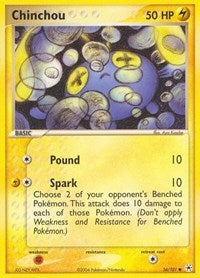 Chinchou (56) - EX Hidden Legends (HL)