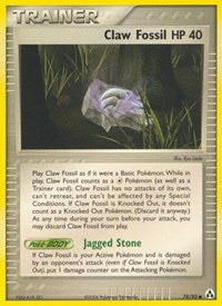 Claw Fossil (78) - EX Legend Maker (LM)