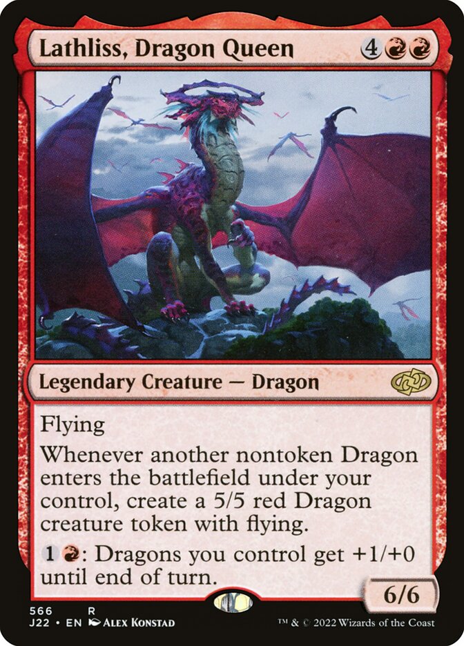 Lathliss, Dragon Queen (566) - Jumpstart 2022 (J22)