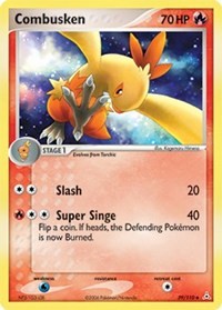 Combusken (39) - EX Holon Phantoms (HP)