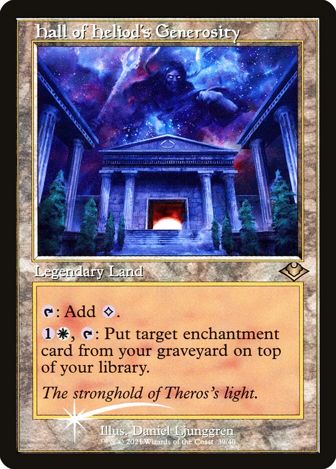 Hall of Heliod's Generosity (39) - Modern Horizons 1 Timeshifts (H1R)