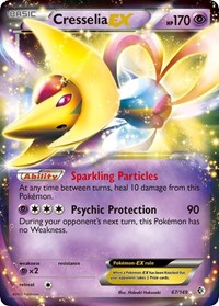 Cresselia EX (67) - Boundaries Crossed (BCR)