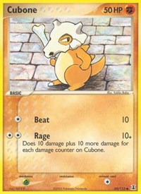Cubone (60) - EX Delta Species (DS)