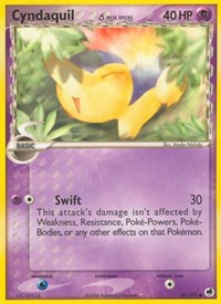 Cyndaquil Delta Species (45) - EX Dragon Frontiers (DF)