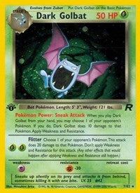 Dark Golbat (7) - Team Rocket (TR)