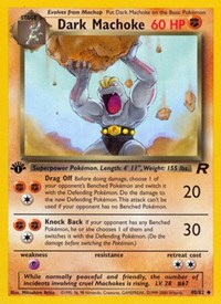 Dark Machoke (40) - Team Rocket (TR)