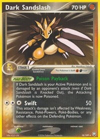 Dark Sandslash (18) - EX Team Rocket Returns (RR)