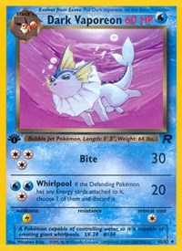 Dark Vaporeon (45) - Team Rocket (TR)