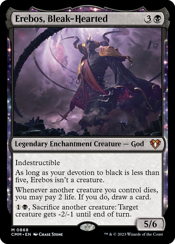 Erebos, Bleak-Hearted (868) - Commander Masters (CMM)