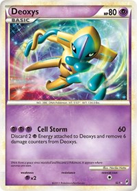 Deoxys Shiny (SL1) - Call of Legends (CL)
