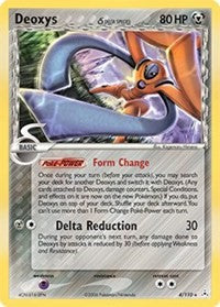 Deoxys Delta Species Defense Forme (4) - EX Holon Phantoms (HP)