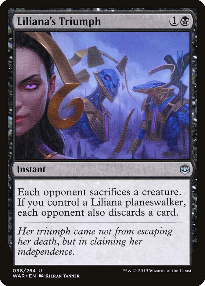 Liliana's Triumph (98) - War of the Spark (WAR)