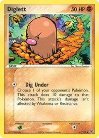 Diglett (61) - FireRed & LeafGreen (RG)