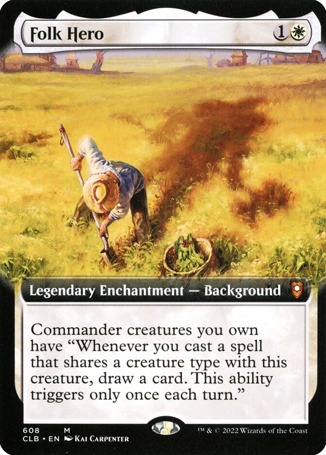 Folk Hero (608) - Commander Legends: Battle for Baldur's Gate (CLB)