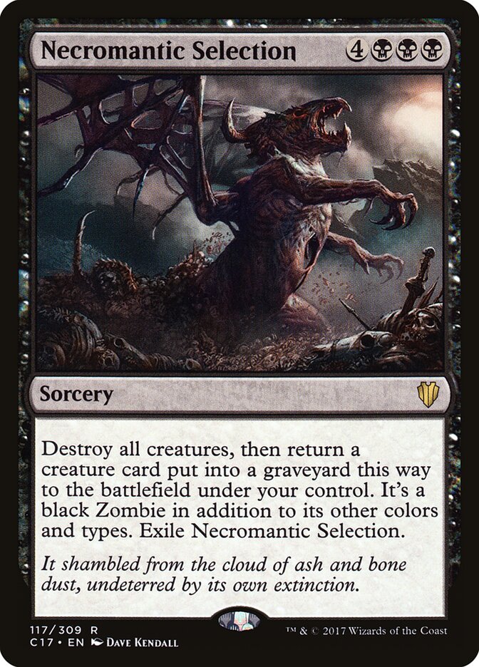Necromantic Selection (117) - Commander 2017 (C17)
