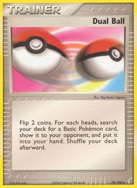 Dual Ball (78) - EX Crystal Guardians (CG)