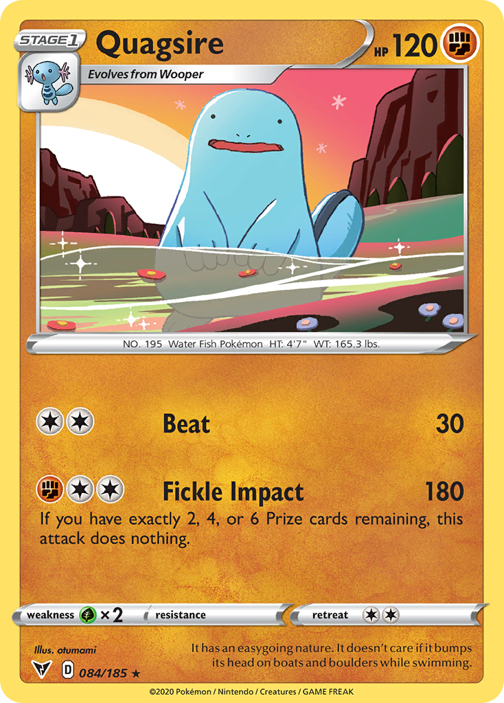 Quagsire (84/185) - Vivid Voltage (VIV)