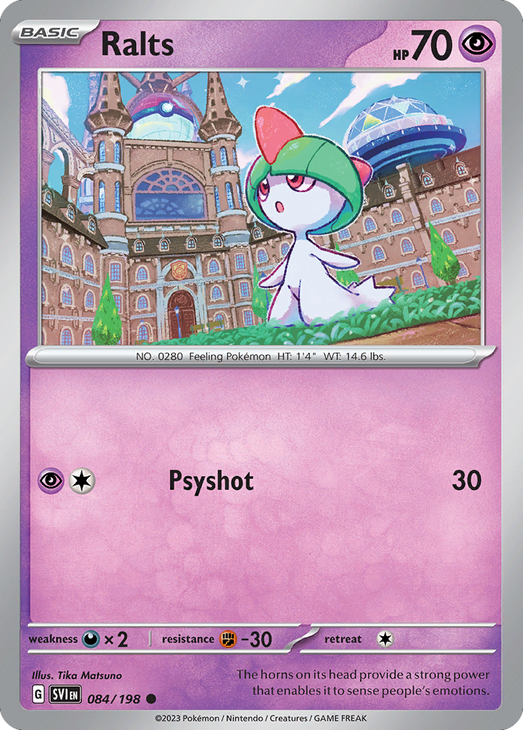 Ralts (84/198) - Scarlet & Violet (SVI)