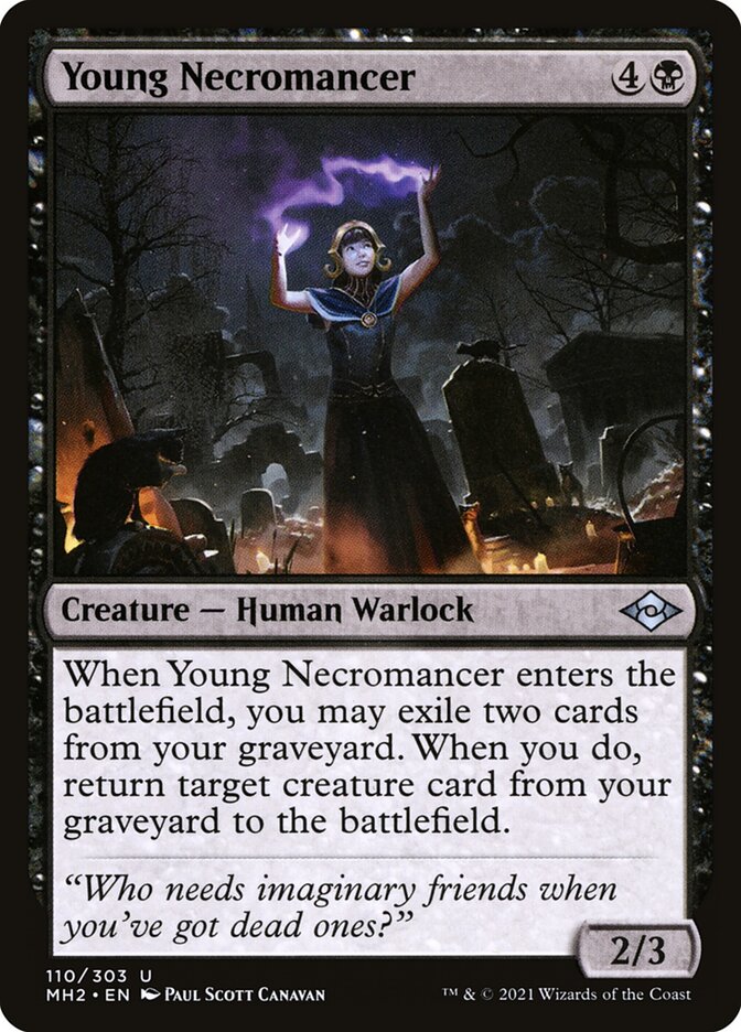 Young Necromancer (110) - Modern Horizons 2 (MH2)